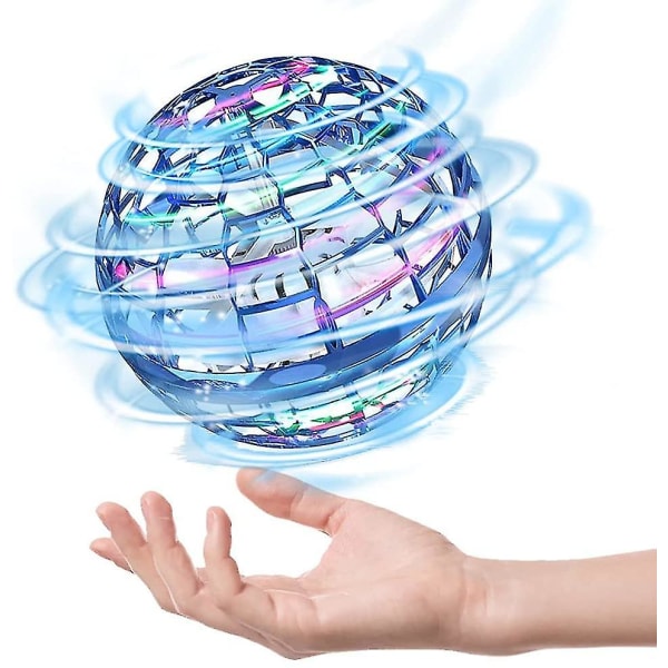 Flugball Mini Drone, Orb Leker for Barn LED Lysende Flygende Leker Gaver til Gutter Jenter