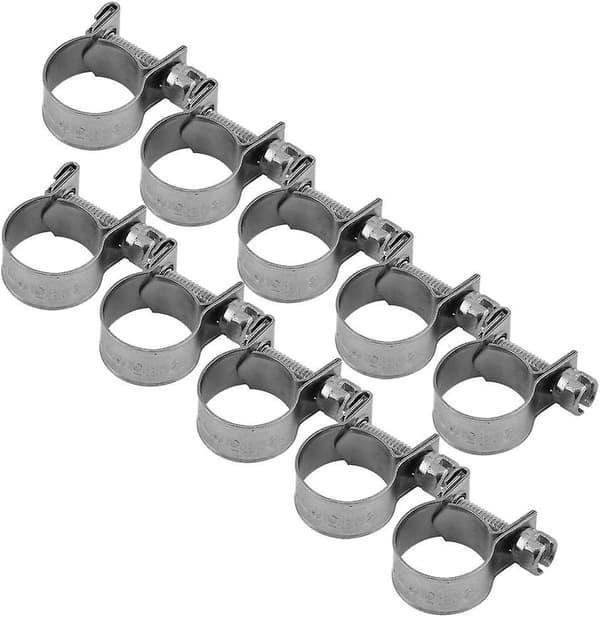 10 st Mini 304 Sanitära Tänger (13-15mm)