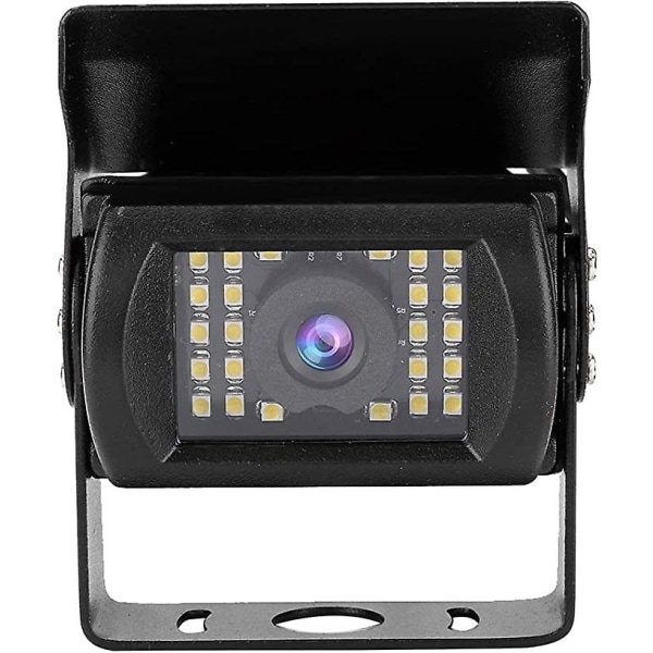 Omvänd kamera, trådlös wifi bil hd backkamera med 24 led-lampor, infraröd nattvision + vattentät ip66