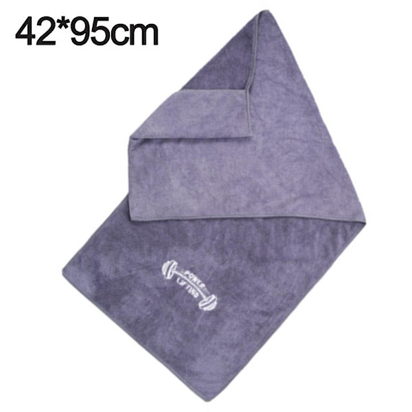Kuntosalipyyhe Hielle – Pehmeä ja Imukykyinen Treenauspyyhe (42*95cm) – Urheilupyyhe (pinkki) Blue Violet