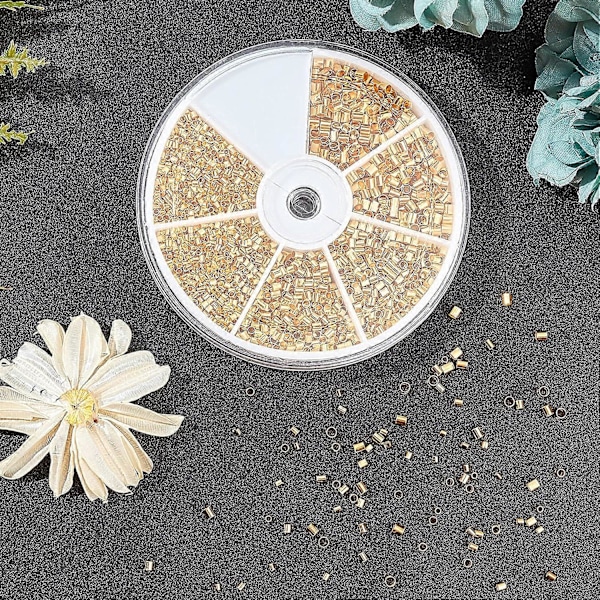 3000 stk. messingrør krympekuler snorendehetter diameter