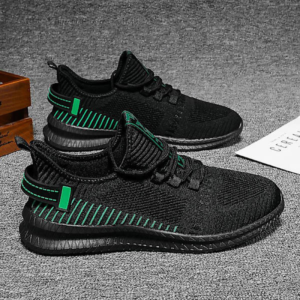 Flying Knit miesten kengät hengittävät juoksukengät Fr553 Green EU 43