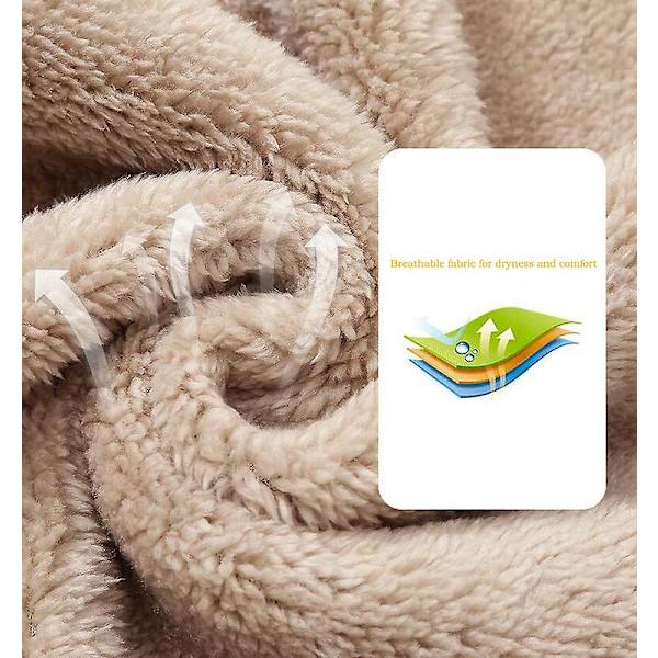 Herr Full Zip Sweater Fleece Väst, Sherpa Fodrad Ståkrage Väst Green M