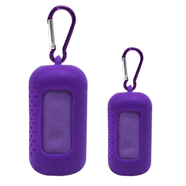 2set Kylhandduk, Kylhandduk Kylhandduk, Mikrofiberhanddukar Snabbtorkande Sport Handduk Strandhandduk Reshandduk För Fitness Gym Yoga Och Utomhus Sp purple
