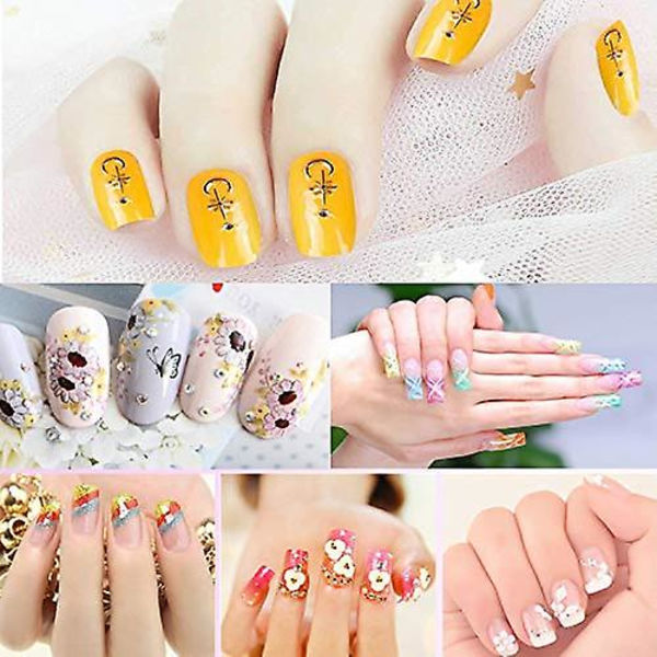 7-pack nagelborstar  Akrylpensel för naglar  Gelnagelpensel  Del för nagelkonst  Uv-gel  Akryl  Pensel & prickverktygssats  Uv-gelnagelakryl