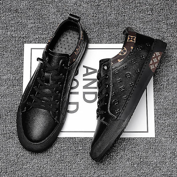 Herre fritidssko høykvalitets sneakers Frk8801 Black EU 44