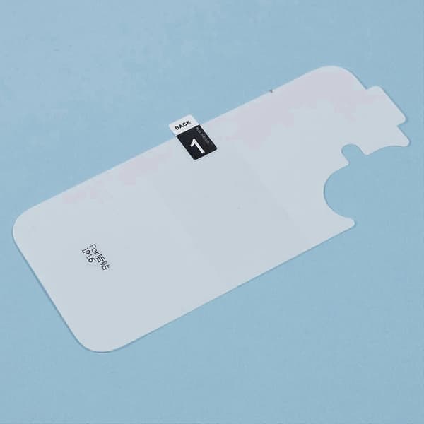Hydrogel HD Klar TPU+PET Bakskjermbeskytter for iPhone