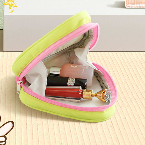 Smukke Makeup Tasker Til Kvinder Makeup Taske Organizer Stor Fløjl Polyester Og Imitation Nylon green