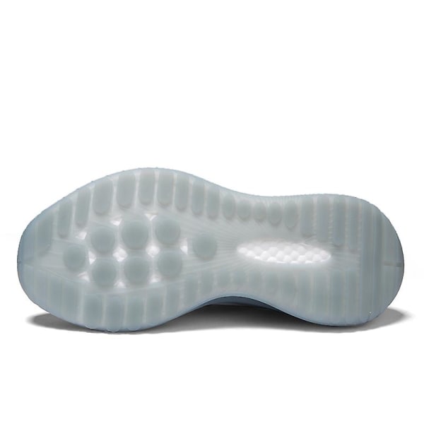 Herr Sports Löparskor Andningsbara Halkskydd Sneakers Qf6053 Blue EU 43