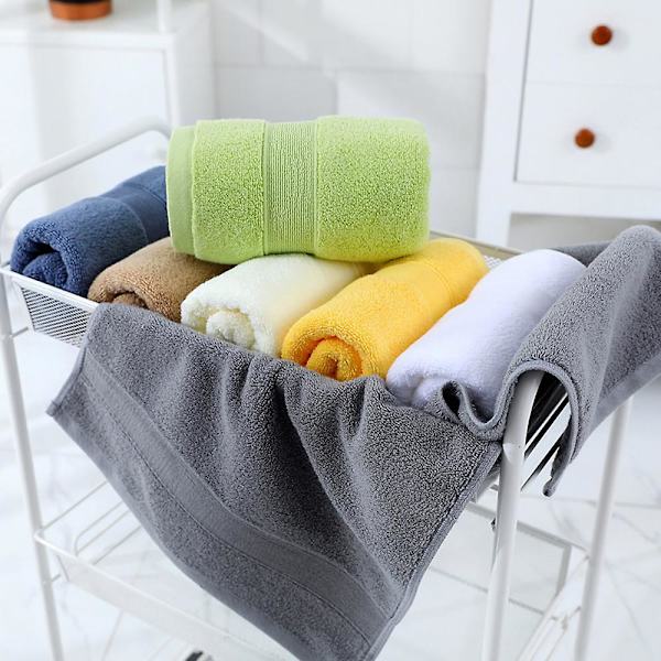 100% bomull 6-delat badhandduksset | 2 badlakan, 2 handdukar, 2 tvättlappar mjuka och absorberande Beige