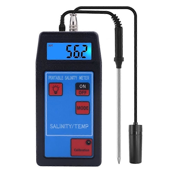 Bärbar 8425 Vattenkvalitetstestpenna Saltdetektor Termometer Analysator