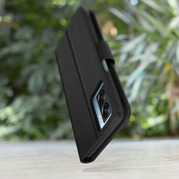 Folio Oppo A77 / Realme Narzo 50 5G Etui og Video Stand Sort