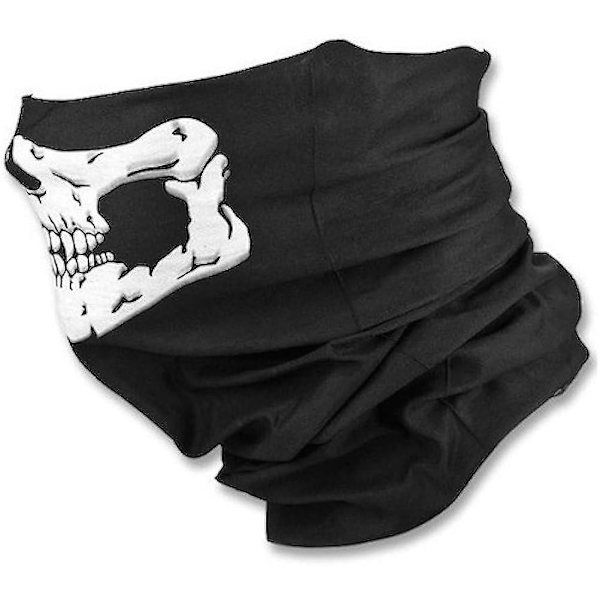Multifunksjonelt Skjerf, Maske, Tubeskjerf, Balaklava, Bandana, Hodeskalleskjerf, Skjelettmaske For Motorsykkel, Sykkel