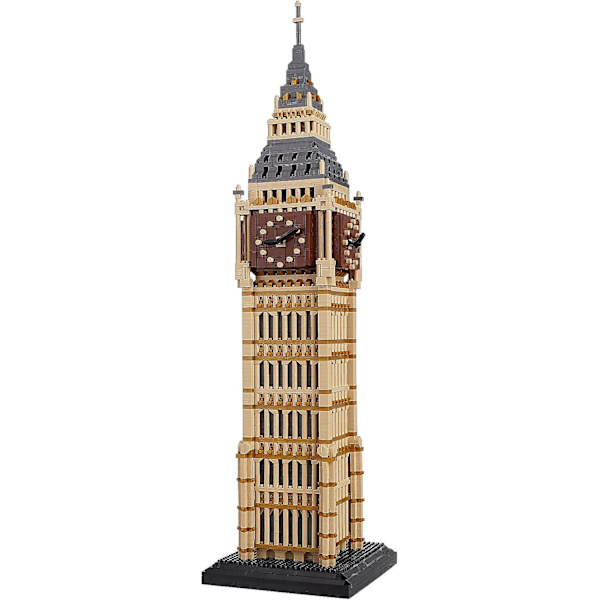 3660 Brikker Big Ben Pædagogisk Byggeklods Til Fødselsdagsgave, Børnefest, Børnepræmie