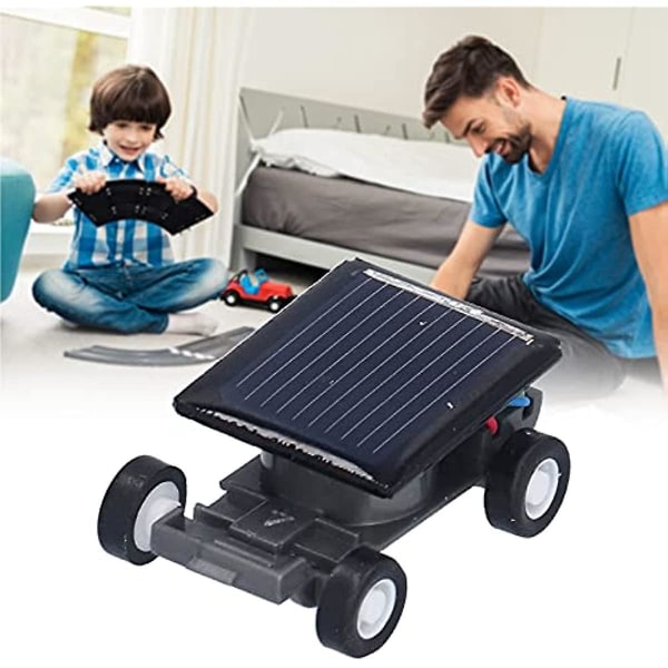 DIY soldriven leksaksbil Mini solar billeksak Pedagogisk set för 3 år äldre än barn