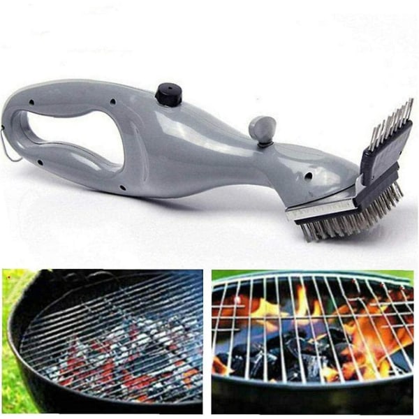 Grillborste Stålborste Grillrengöringsborste Rengörare Grill Kökstillbehör