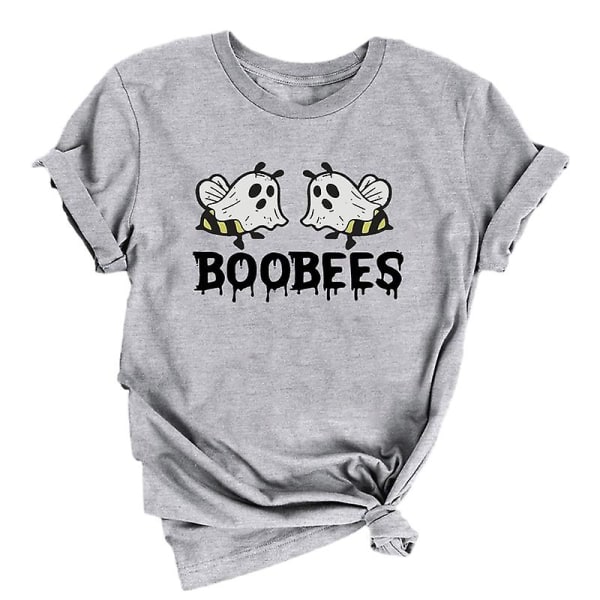 Bumble Bee T-shirt, Boo Bees Rolig Halloween T-shirt White S