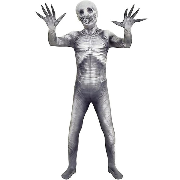 Halloween Cosplay Kostume Heldragt Høj Elasticitet Åndbar 3d Stil Til Voksne Børn Jumpsuit 140