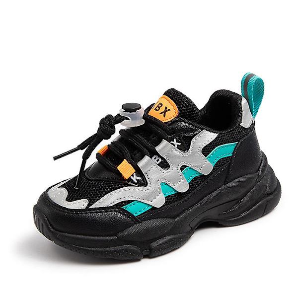 Barn Skor Andas Halkskydd Sneakers Löparskor För Barn Fr979 Black EU 31
