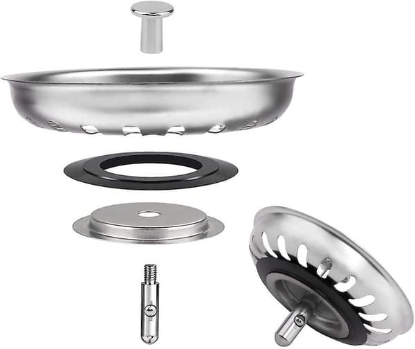 Vask Sil Propp Vask Propp For Ditt Kjøkken Bad - Diameter 79mm 2 Stk