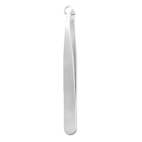 Pincett för inåtväxande hår Precision i rostfritt stål Noshårpincett Pincett för ögonbryn Trimverktyg (silver)
