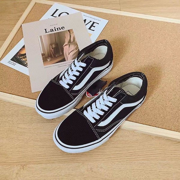 Unisex Old Skool Sneakers, lærredssko EU 43