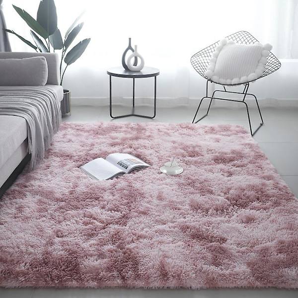 Mjuk och fluffig matta för inomhusbruk PURPLE 40X60cm