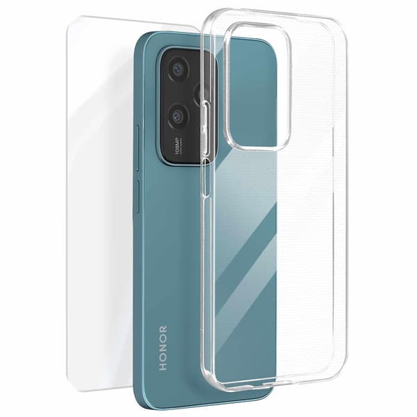 Skyddspaket för Honor 200 Lite Heltäckande skydd, Transparent
