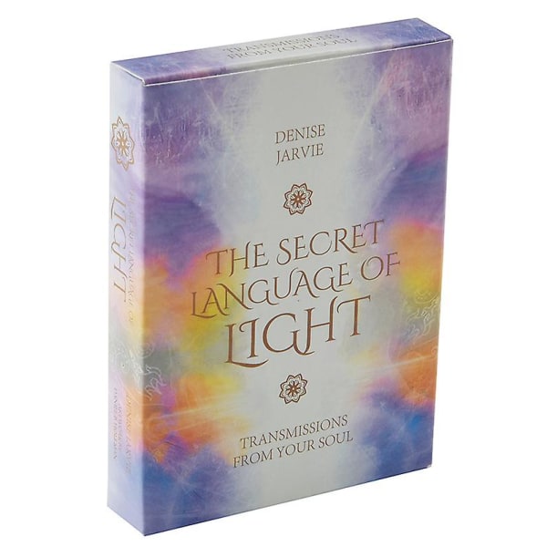 The Secret Language Of Light Tarotkort Klassiskt Oracle Divination Desk Game