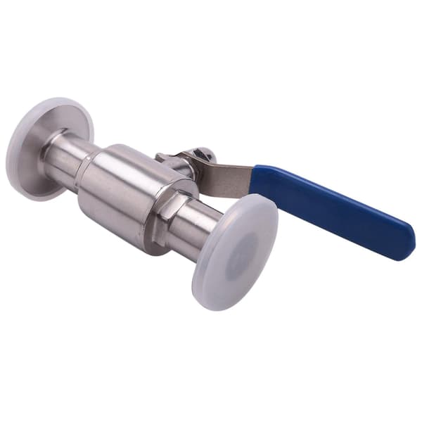 1 tums 304 rostfritt stål sanitetskulventil Tri Clamp Ferrule-typ