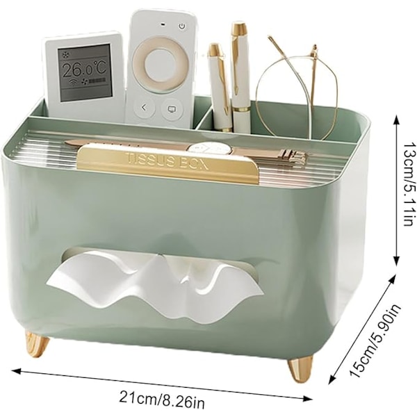Tissue Nattduksbord - Multifunktionell Tissue Storage Box, Modern Tissue Dispenser | Tissue Nattduksbord Organizer