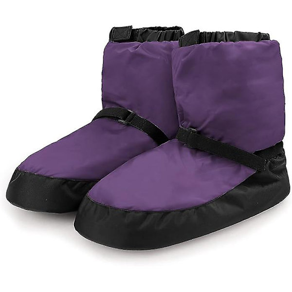 Tanssin lämmittelytossut Naisten balettitossut Purple M
