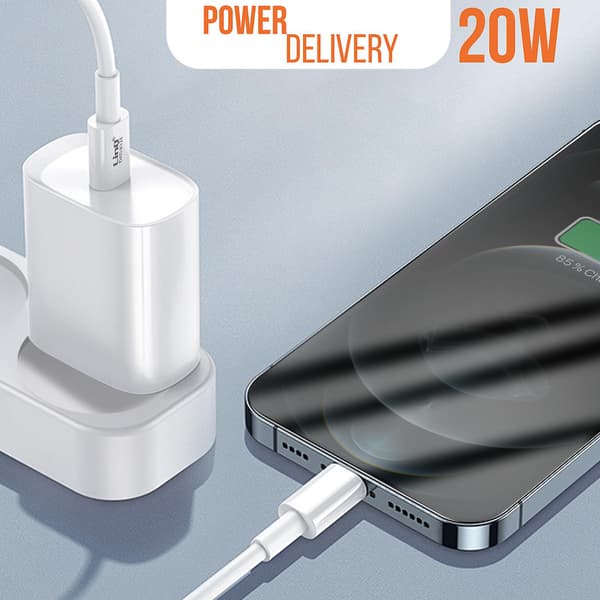 USB-C - Lightning 20W -kaapeli iPhonelle ja iPadille