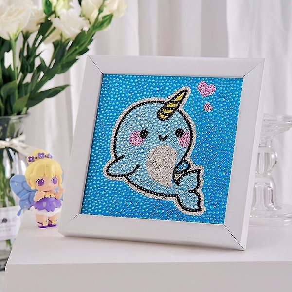 DIY Børne Diamantmaleri Efter Tal Sæt Kunst og Håndværk Sæt DW10