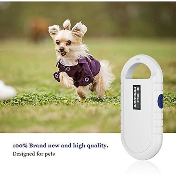 Elprico Mini Rfid Lukija Universaali Kannettava Käsilukija Mikrosirunlukija Lemmikkisirunlukijalla Lemmikkieläinten Mikrosirunlukija