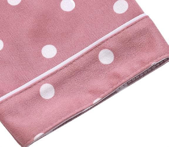 Dames Langærmet Natskjorte, Knappet Blød Pyjamas Sæt Dark blue L