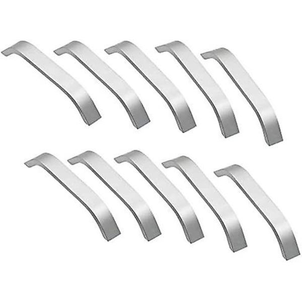 10 st skåphandtag - silver kökshandtag 128 mm skåpdragkök möbelskåp