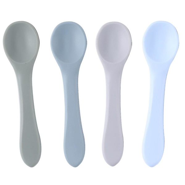 Miniware Treningsskje Bestikk Silikon Moderne & Slitesterk Design Oppvaskmaskinsikker style3