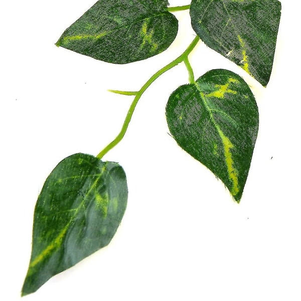 5st konstgjord växt hängande vinstockar falska löv krans Scindapsus vinstockar