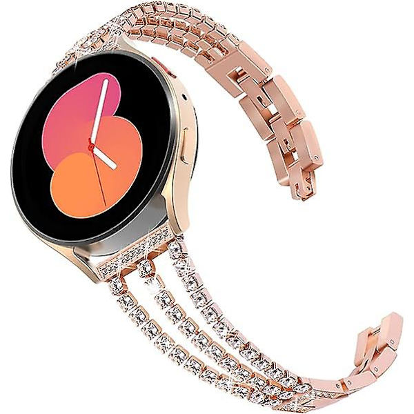 Yhteensopiva Samsung Galaxy Watch 4 -rannekkeen 40mm 44mm kanssa, 20mm ranneke Galaxy Watch Active 2 -rannekkeelle 40mm 44mm, Garmin Vivoactive 3 -rannekkeelle