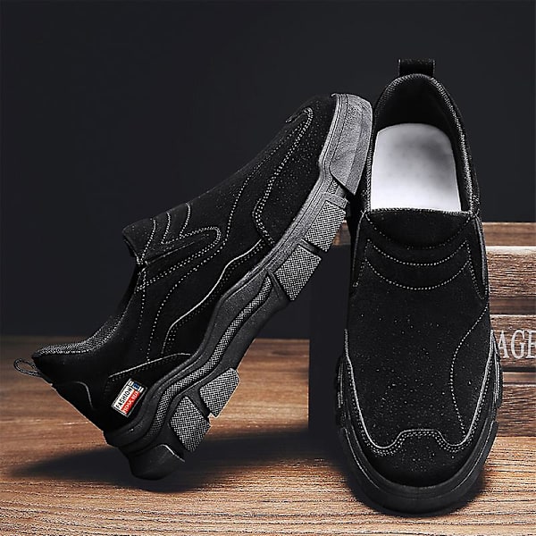 Herr Casual Skor Mode Halkfria Skor Fr8108 Black EU 41