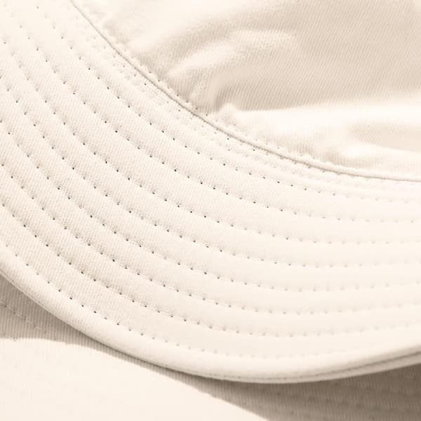 Fiskehatte til damer, solhat, strandhat, fiskerhat, sommerhat, udendørshat, foldbar og vendbar Creme farben