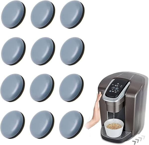 12 stk. skydeknapper til køkkenmaskiner 20 mm apparatknapper til de fleste kaffemaskiner
