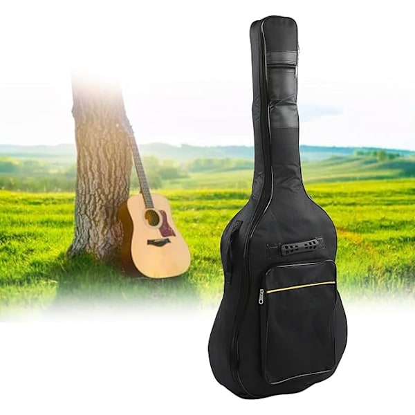 Gitarrfodral, 40/41" justerbart akustiskt gitarrfodral för 40/41" akustisk gitarr för klassisk gitarr