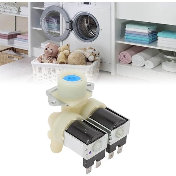 Vaskemaskin Vannventil Trommel Vanninntak Dobbelthode for Samsung Fps180A Sylinder for Magnetventil Vanninntaksventil Grytebrikker
