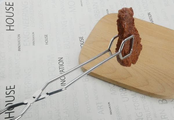 Ekstra lange saksetænger 40 cm rustfrit stål grilltænger