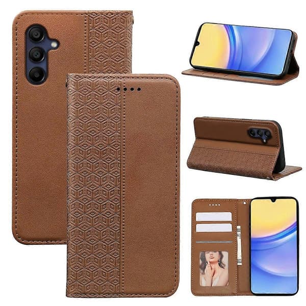 For Galaxy A36 5G Telefondeksel Brown
