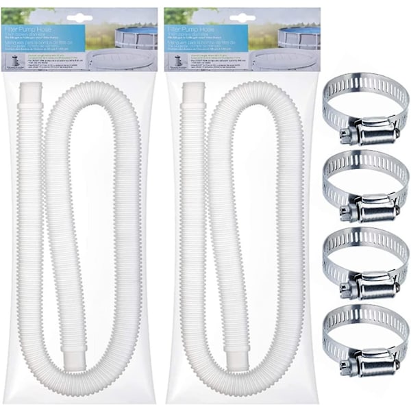 Udskiftningsslange til swimmingpool Swimmingpool pumpe udskiftningsslange Filtreringspumpe slange (14*36*10cm)