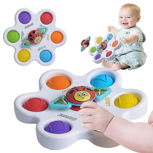 Fingertryck leksak fingertopp roterande leksak upprullad leksak spinner leksak barn pedagogisk dekompressionsleksak