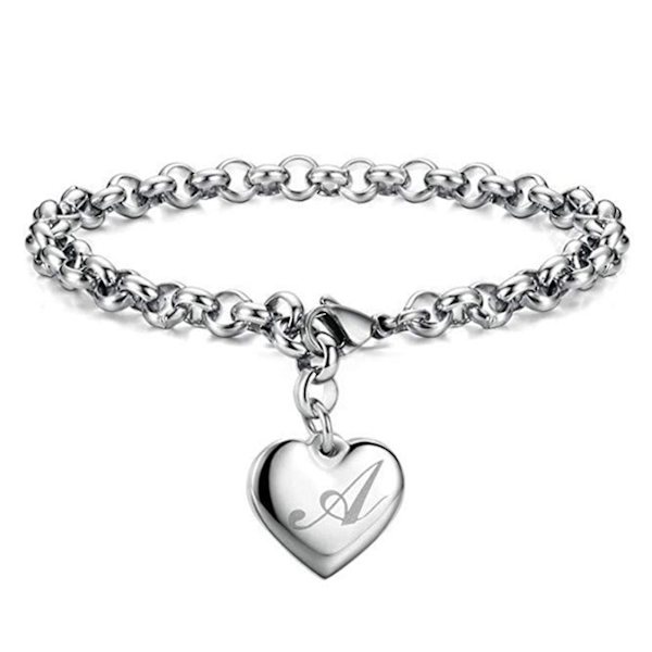 Kærlighedshjerte Armbånd Til Kvinder Dame Ledkæde Armbånd Med Vedhæng Sødt Armbånd Ankelkæde A
